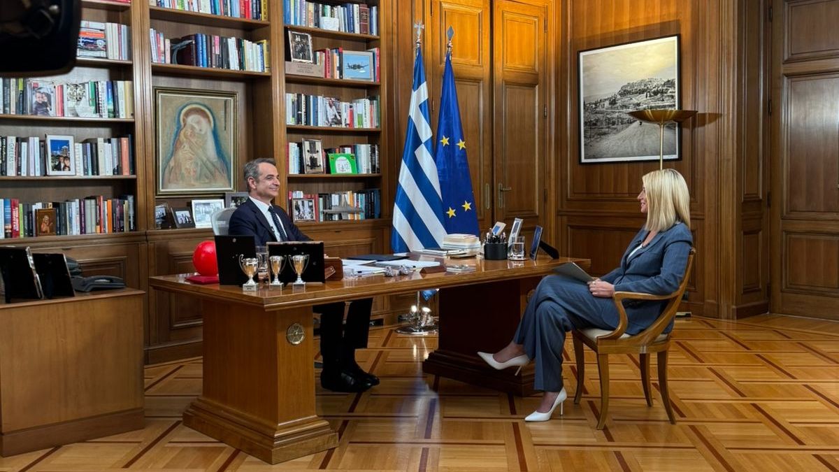 Live η συνέντευξη του Κυριάκου Μητσοτάκη στον ΣΚΑΪ – Τα θέματα στην ατζέντα του πρωθυπουργού Live η συνέντευξη του Κυριάκου Μητσοτάκη στον ΣΚΑΪ – Τα θέματα στην ατζέντα του πρωθυπουργού