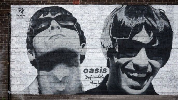 Λονδίνο: Έκθεση φωτογραφίας για το μουσικό συγκρότημα OASIS σε εμβληματικά σημεία του Wembley Park