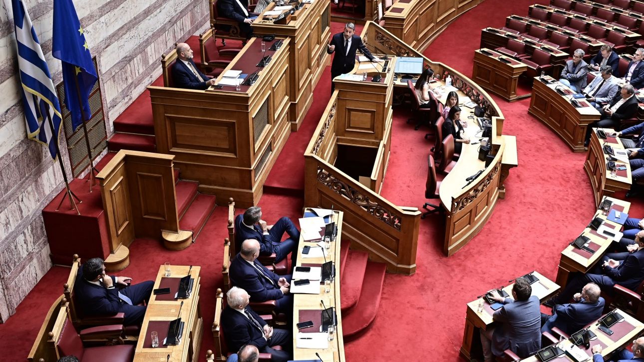 Μητσοτάκης σε Ανδρουλάκη: Κακέκτυπο του ΠΑΣΟΚ του ’80 χωρίς το χάρισμα του Ανδρέα Μητσοτάκης σε Ανδρουλάκη: Κακέκτυπο του ΠΑΣΟΚ του ’80 χωρίς το χάρισμα του Ανδρέα