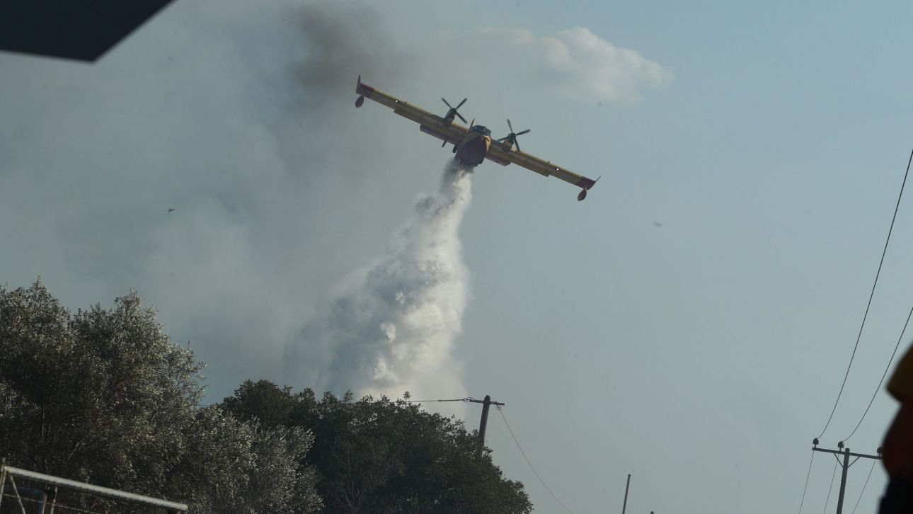 Liveblog: Βελτιωμένη η εικόνα της φωτιάς στην Ανατολική Αττική - Διάσπαρτες εστίες στην περιοχή