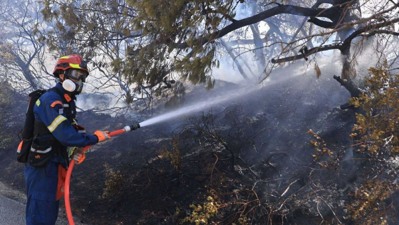 Μήνυμα από το 112 για τη φωτιά στη Ζάκυνθο πήραν οι κάτοικοι