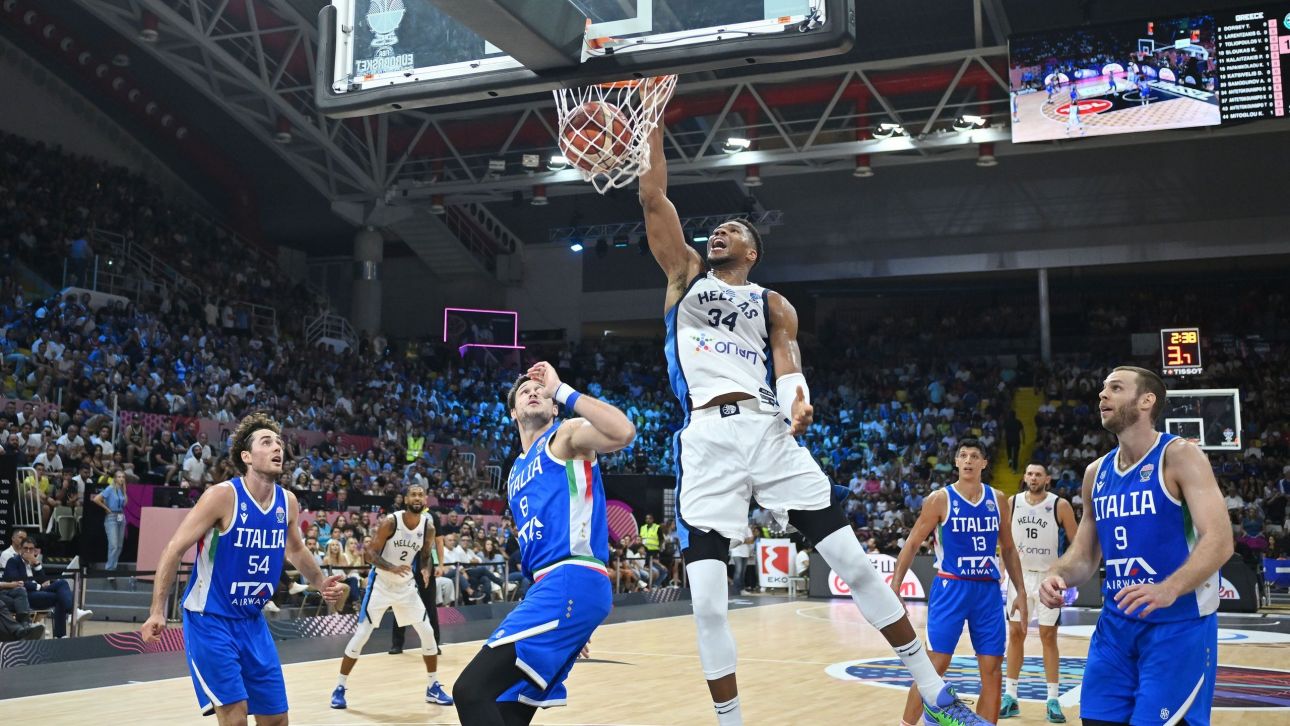 Ελλάδα – Ιταλία 75-66: Με το δεξί η Εθνική στο Eurobasket Ελλάδα – Ιταλία 75-66: Με το δεξί η Εθνική στο Eurobasket