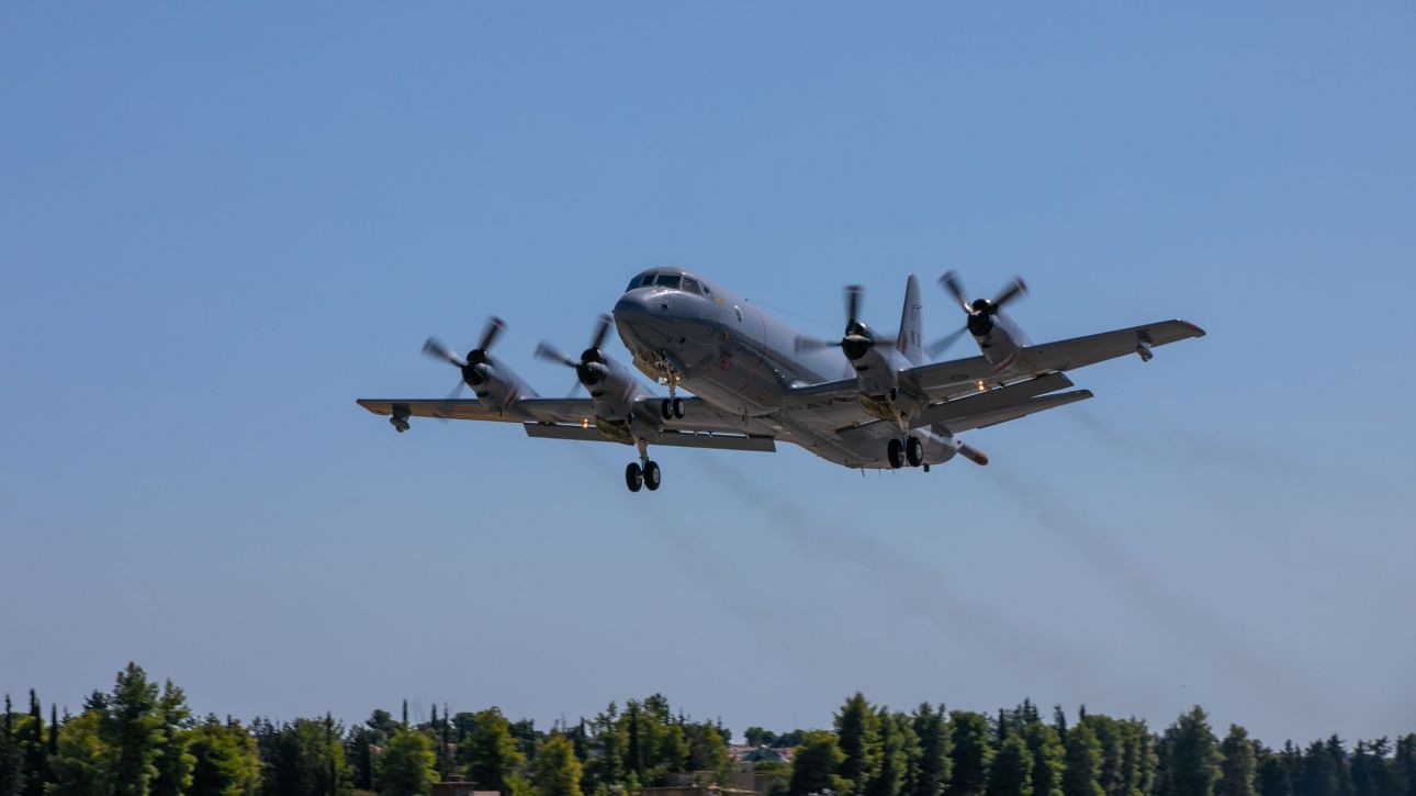 Επιτυχής η πρώτη δοκιμαστική πτήση του εκσυγχρονισμένου P-3B Orion του Πολεμικού Ναυτικού
