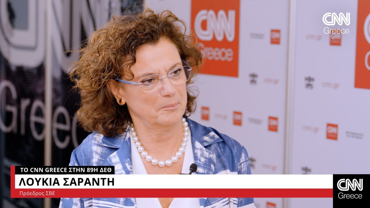Σαράντη στο CNN Greece: Ακριβή η ενέργεια για τη βιομηχανία – Απαραίτητη η κρατική στήριξη Σαράντη στο CNN Greece: Ακριβή η ενέργεια για τη βιομηχανία – Απαραίτητη η κρατική στήριξη