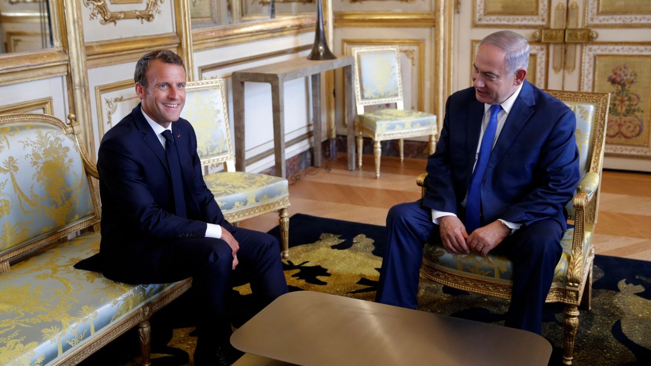 Politico: Πώς θα απαντήσει ο Νετανιάχου αν ο Μακρόν αναγνωρίσει το παλαιστινιακό κράτος Politico: Πώς θα απαντήσει ο Νετανιάχου αν ο Μακρόν αναγνωρίσει το παλαιστινιακό κράτος