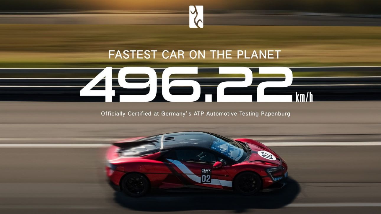 Το YangWang U9 Xtreme φλέρταρε με τον αριθμό ορόσημο των 500 χλμ./ώρα