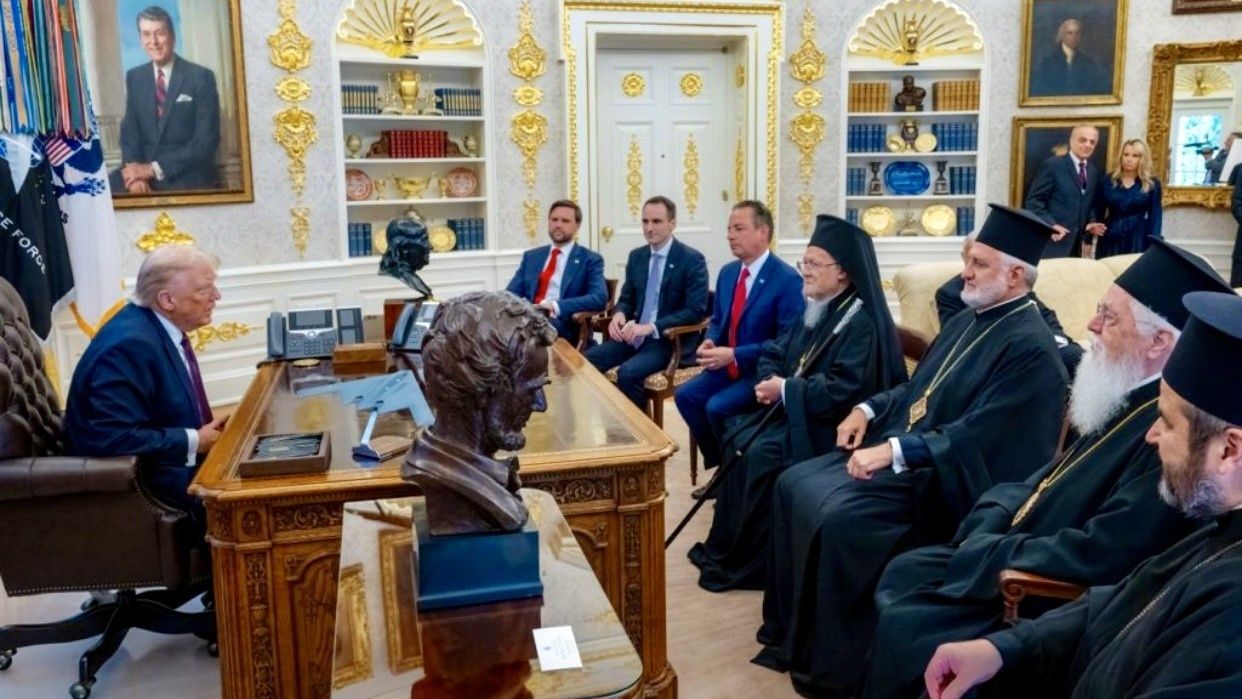 Αρχιεπίσκοπος Αμερικής: Είμαι βαθιά ευγνώμων στον πρόεδρο Τραμπ για τη Θεολογική Σχολή της Χάλκης