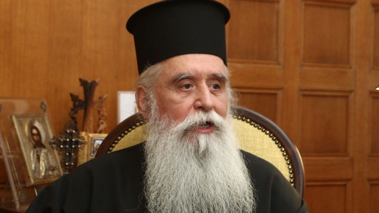 Σε εξέλιξη η χειροτονία του Αρχιεπισκόπου Σινά Συμεών στα Ιεροσόλυμα Σε εξέλιξη η χειροτονία του Αρχιεπισκόπου Σινά Συμεών στα Ιεροσόλυμα