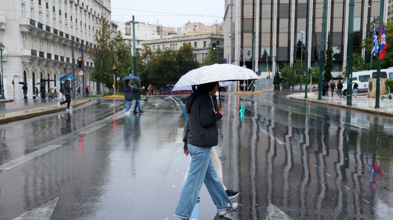Καιρός: Συνεχίζονται οι βροχές – Νέα προειδοποίηση της ΕΜΥ για καταιγίδες