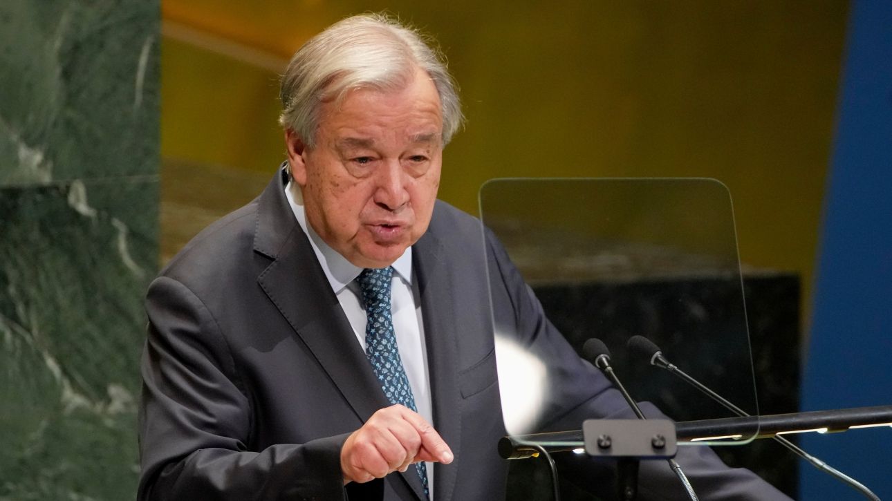 Γκουτέρες: «Ώρα να ανοίξουμε τις πόρτες του Συμβουλίου Ασφαλείας και να αφήσουμε το φως να μπει» Γκουτέρες: «Ώρα να ανοίξουμε τις πόρτες του Συμβουλίου Ασφαλείας και να αφήσουμε το φως να μπει»