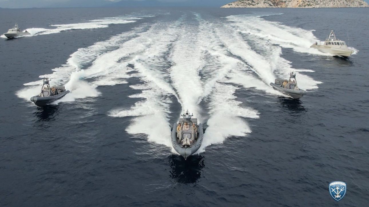 Εντυπωσιακές εικόνες από την πολυεθνική άσκηση «Aegean Seal 25»