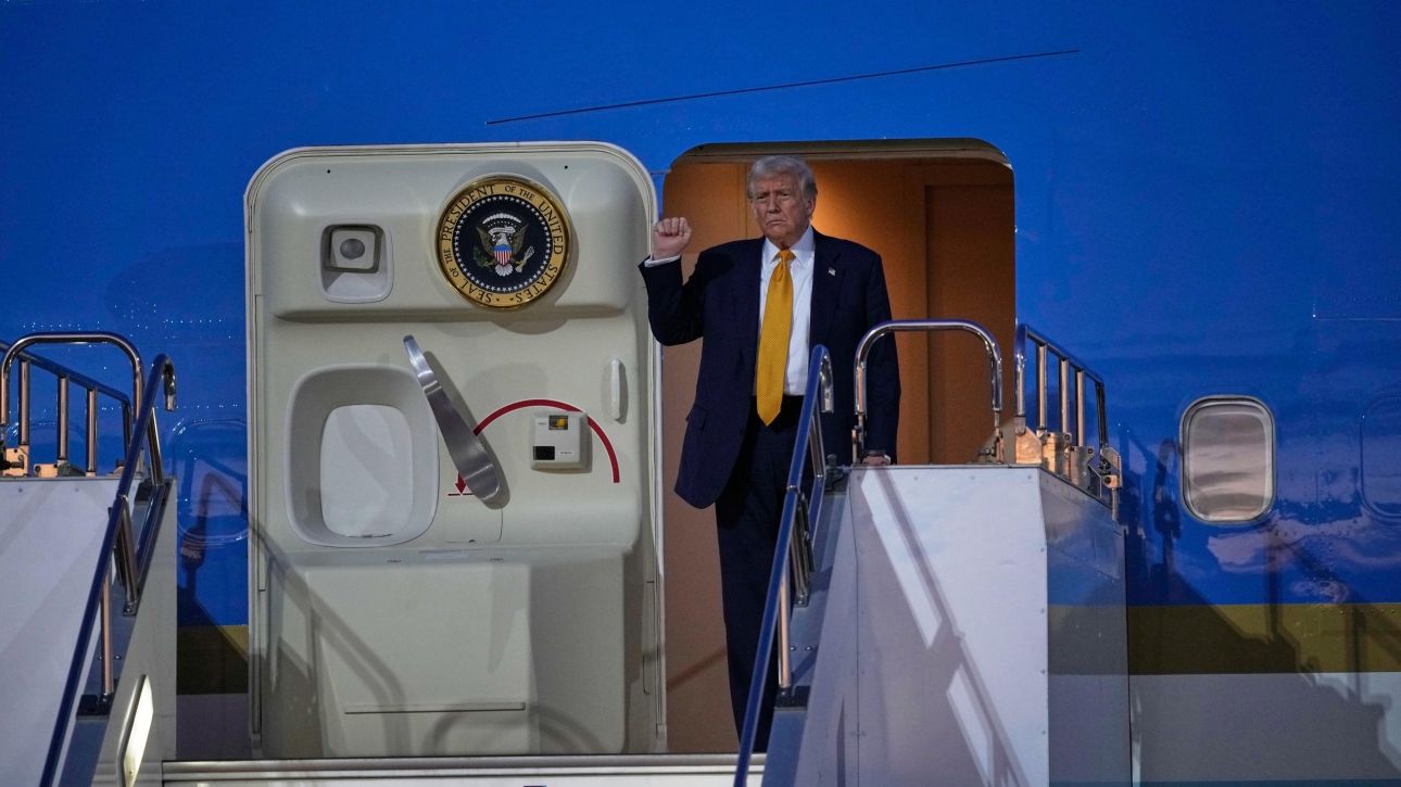 Έφτασε στην Ιαπωνία ο Τραμπ - Δηλώνει πεπεισμένος ότι θα καταλήξει σε εμπορική συμφωνία με την Κίνα