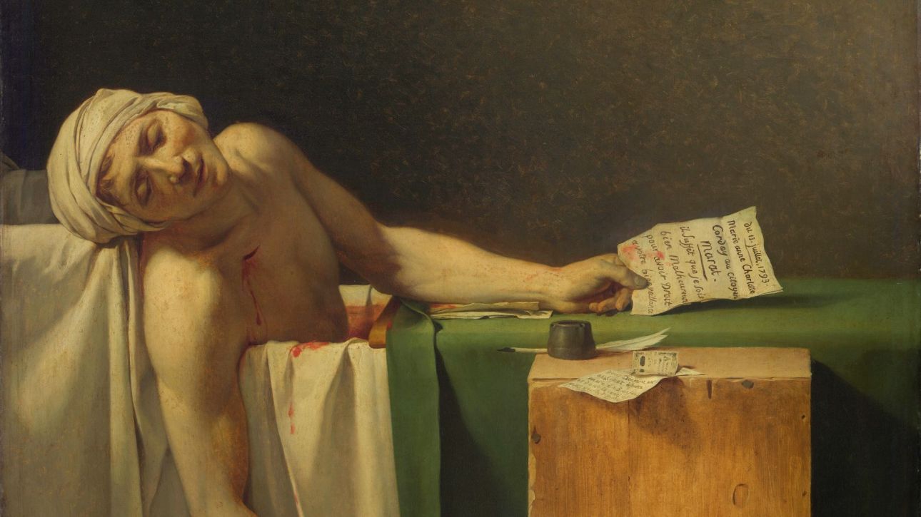 Ο «Θάνατος του Μαρά»: Το αριστούργημα-έγκλημα που αποκρυπτογραφείται 230 χρόνια μετά