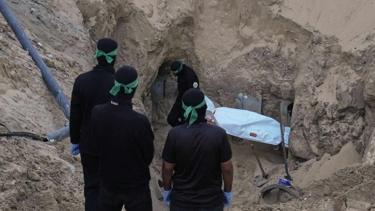 Ισραήλ: Ταυτοποιήθηκαν οι δύο σοροί που παραδόθηκαν από τη Χαμάς Ισραήλ: Ταυτοποιήθηκαν οι δύο σοροί που παραδόθηκαν από τη Χαμάς