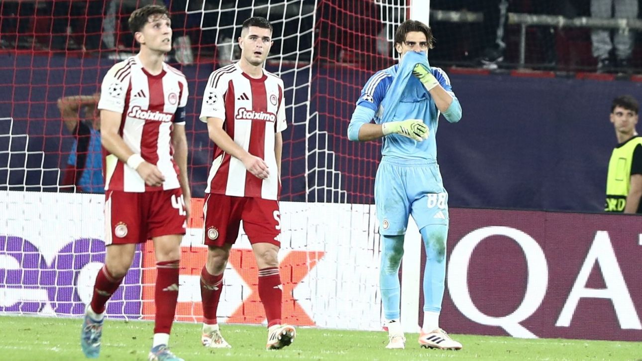 Ολυμπιακός – Αϊντχόφεν 1-1: Ισοπαλία σαν… ήττα στο Καραϊσκάκη – Οι Ολλανδοί ισοφάρισαν στο 93′