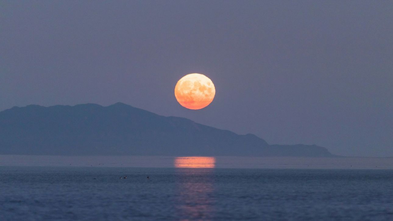 Ορατό σε λίγες ώρες το «φεγγάρι του Κάστορα» – Πορτοκαλί η δεύτερη υπερπανσέληνος του χρόνου