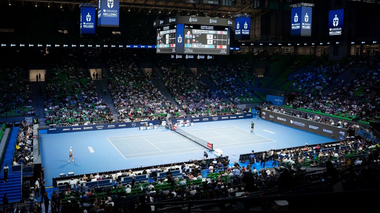 Hellenic Championship ATP 250: Λάμψη Τζόκοβιτς στο Telekom Center Athens – Το σημερινό πρόγραμμα