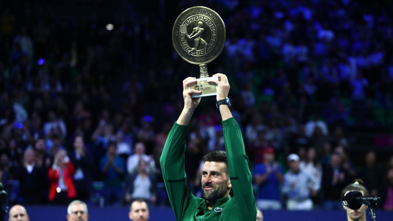 Hellenic Championship ATP250: Έσκισε τη μπλούζα, πανηγύρισε έξαλλα και πήρε το τρόπαιο!