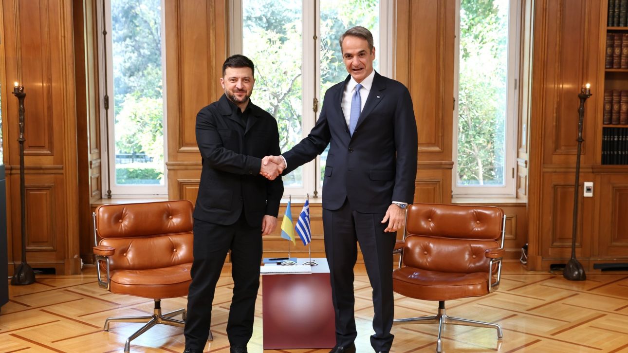 «Ευχαριστώ Ελλάδα, είμαι ευγνώμων στον Κ. Μητσοτάκη»: Μήνυμα Ζελένσκι για την υπογραφή της συμφωνίας