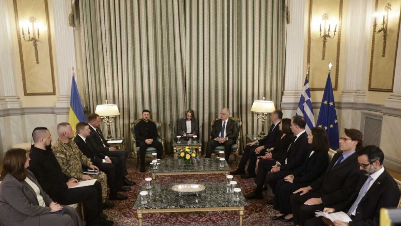 Τασούλας: Είμαστε στο πλευρό σας – Ζελένσκι: Ευχαριστούμε για την στήριξη στον ενεργειακό τομέα