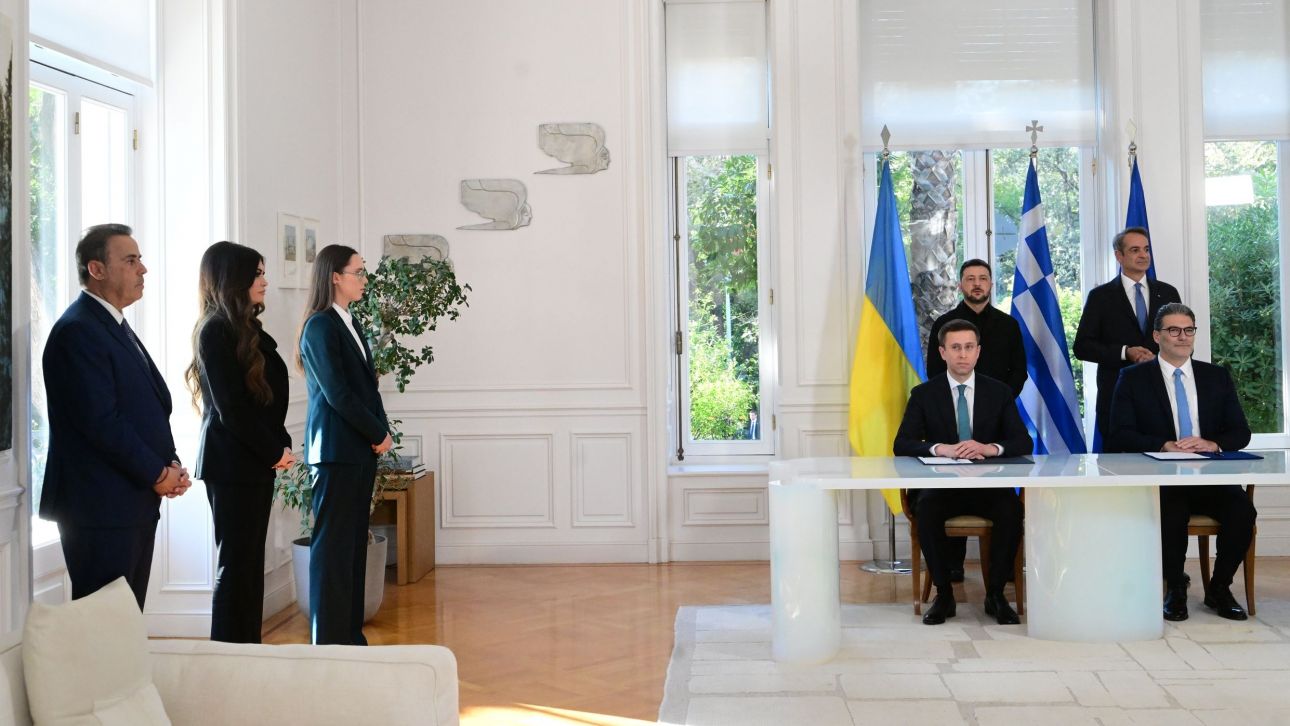 Έπεσαν οι υπογραφές στην ενεργειακή συμφωνία Ελλάδας – Ουκρανίας για το φυσικό αέριο