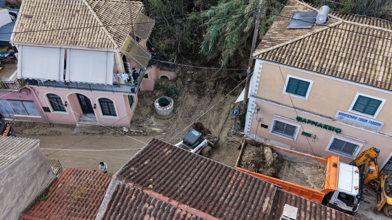 Κακοκαιρία σαρώνει τη Δυτική Ελλάδα: Πλημμύρες, κατολισθήσεις, αποκλεισμένα χωριά και απεγκλωβισμοί