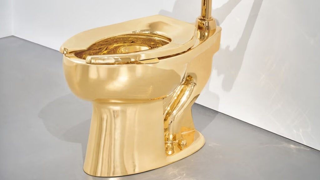 Αποκαλύφθηκε ο μυστηριώδης αγοραστής της χρυσής τουαλέτας των 12 εκατομμυρίων δολαρίων