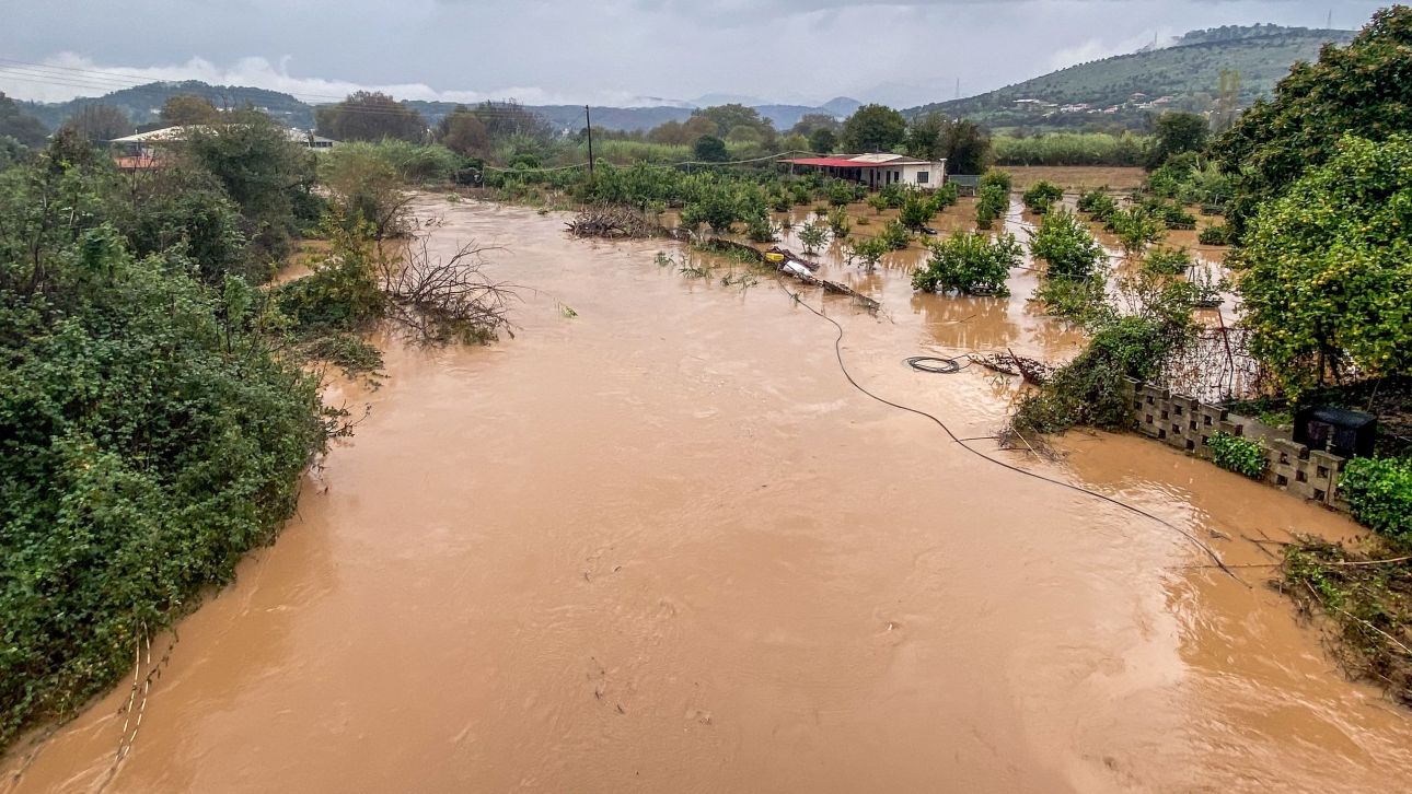 Ζημιές σε καλλιέργειες, δρόμους και γέφυρες προξένησε η κακοκαιρία στην Ήπειρο