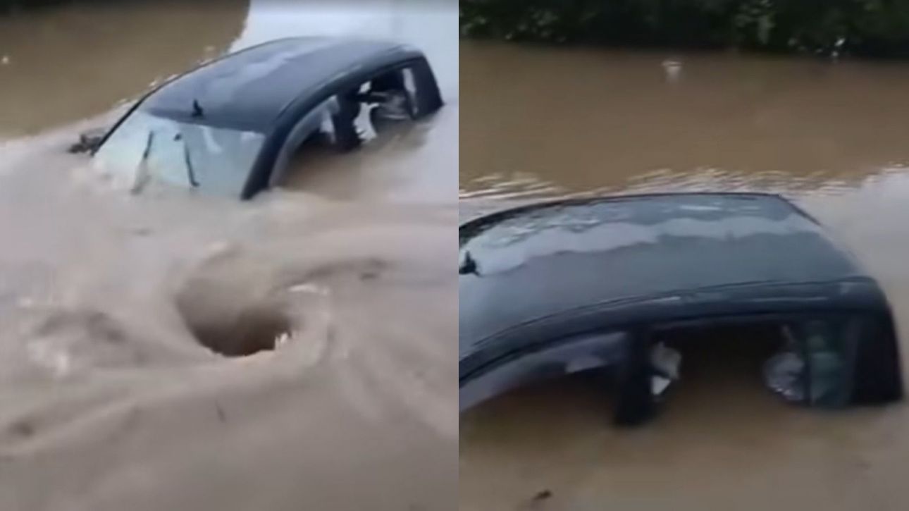 Κακοκαιρία Byron: H ΕΜΑΚ διέσωσε οικογένειες από πλημμυρισμένους δρόμους και αυτοκίνητα στη Λακωνία