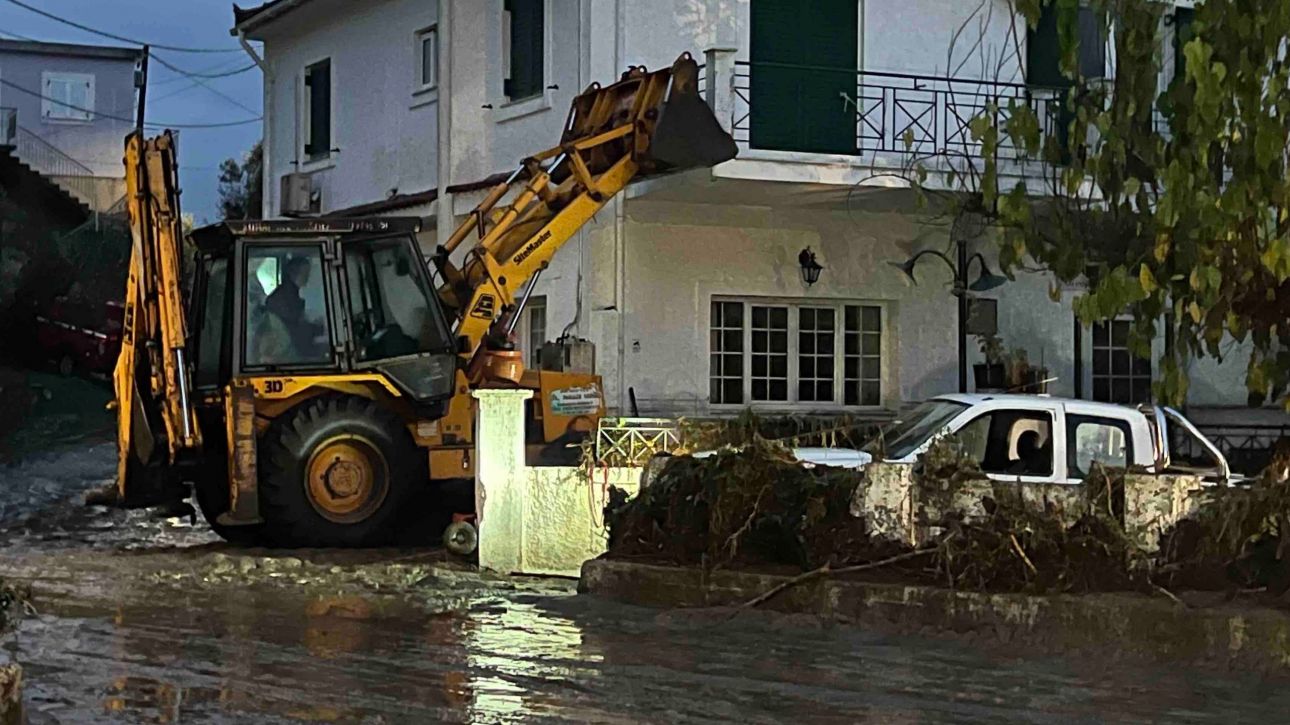 Ξεκινά η καταγραφή των ζημιών στην Λακωνία – Υποχωρούν σταδιακά τα φαινόμενα