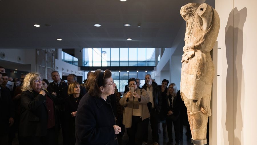 Έδεσσα: Εγκαίνια του αρχαιολογικού χώρου του Ανακτόρου της Πέλλας