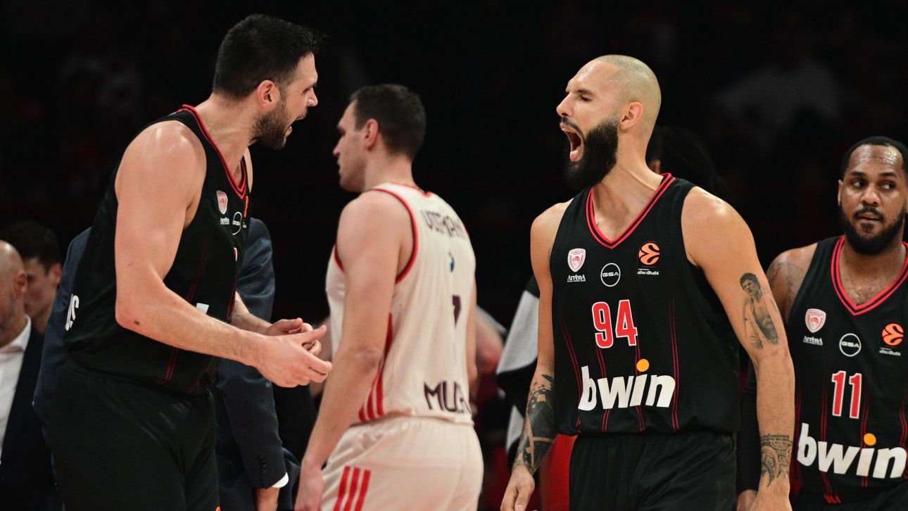 Επέστρεψε στις νίκες ο Ολυμπιακός – Επικράτησε με 95-80 της Μπάγερν Μονάχου