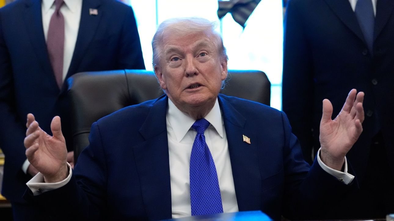 &Tau;&rho;&alpha;&mu;&pi;: &Tau;&omicron; shutdown &sigma;&tau;&omicron;ί&chi;&iota;&sigma;&epsilon; &tau;&omicron;&upsilon;&lambda;ά&chi;&iota;&sigma;&tau;&omicron;&nu; &delta;ύ&omicron; &mu;&omicron;&nu;ά&delta;&epsilon;&sigmaf; &sigma;&tau;&omicron; &alpha;&mu;&epsilon;&rho;&iota;&kappa;&alpha;&nu;&iota;&kappa;ό &Alpha;&Epsilon;&Pi; &tau;&omicron; 2025