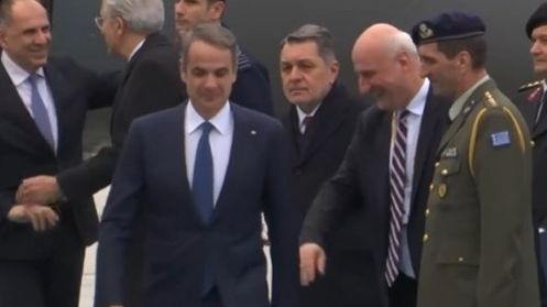 Έφτασε στην Άγκυρα ο Κυριάκος Μητσοτάκης - Στις 15:15 το ραντεβού με Ερντογάν