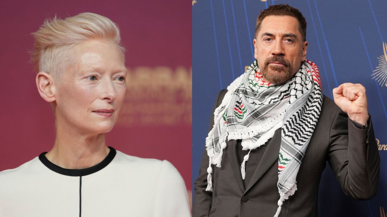 Τίλντα Σουίντον και Χαβιέρ Μπαρδέμ κατακρίνουν την Μπερλινάλε για την Παλαιστίνη