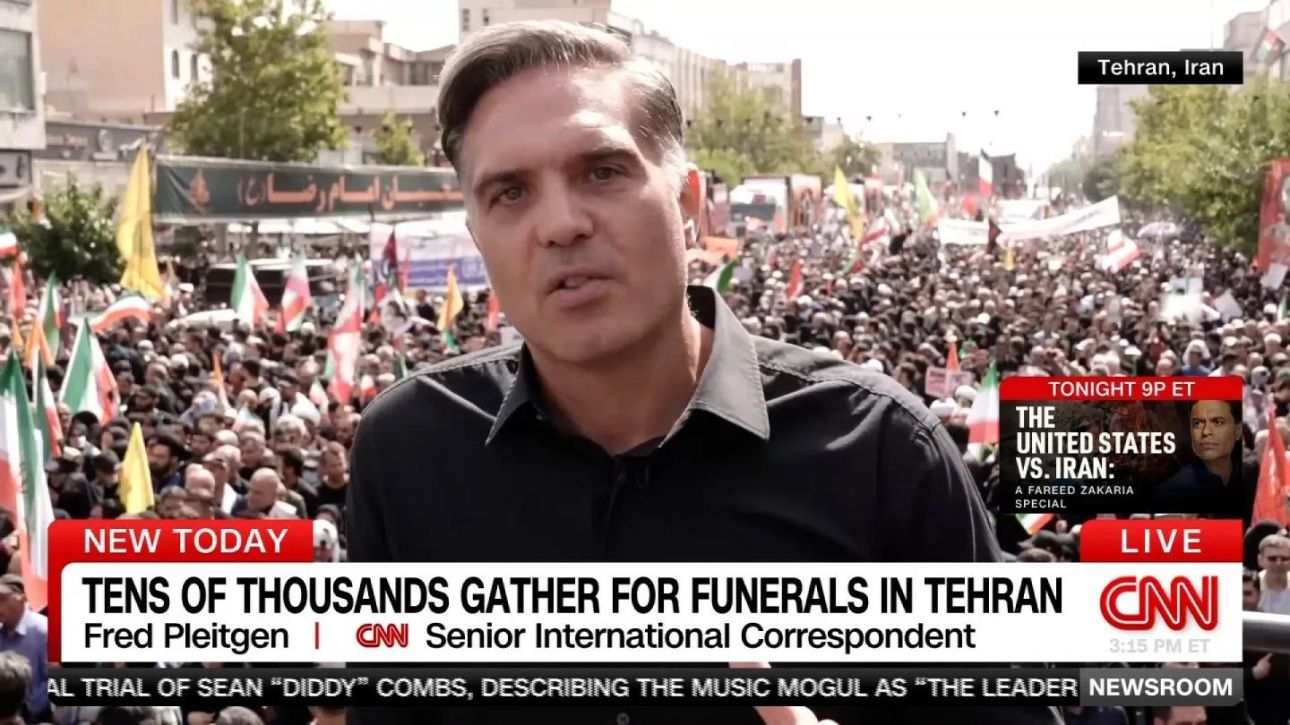 Frederick Pleitgen στο CNN Greece: Στην Τεχεράνη δεν νιώθεις ποτέ ασφαλής