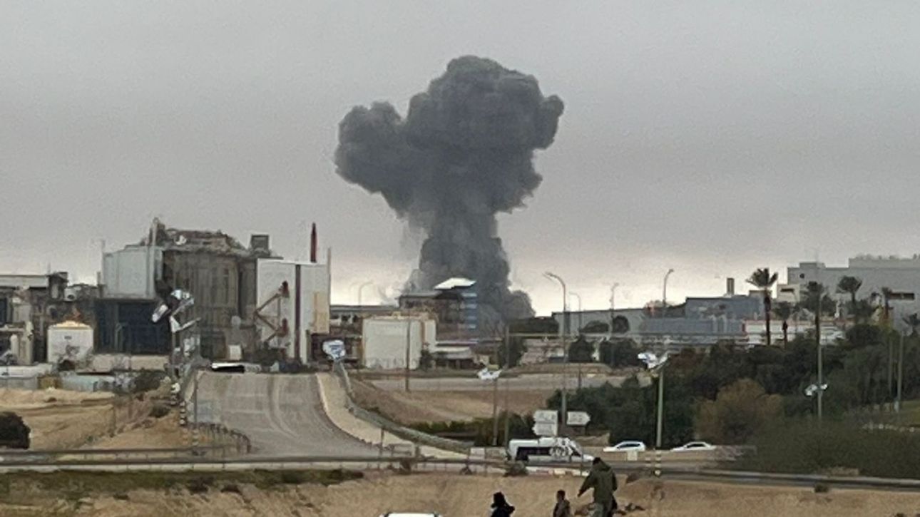 Το Ιράν χτύπησε την βιομηχανική ζώνη της Μπερ Σεβά στο Νότιο Ισραήλ