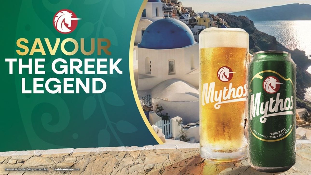H Mythos χτίζει τον μύθο της: Η πρώτη ελληνική μπύρα που εμφιαλώνεται στη Βρετανία