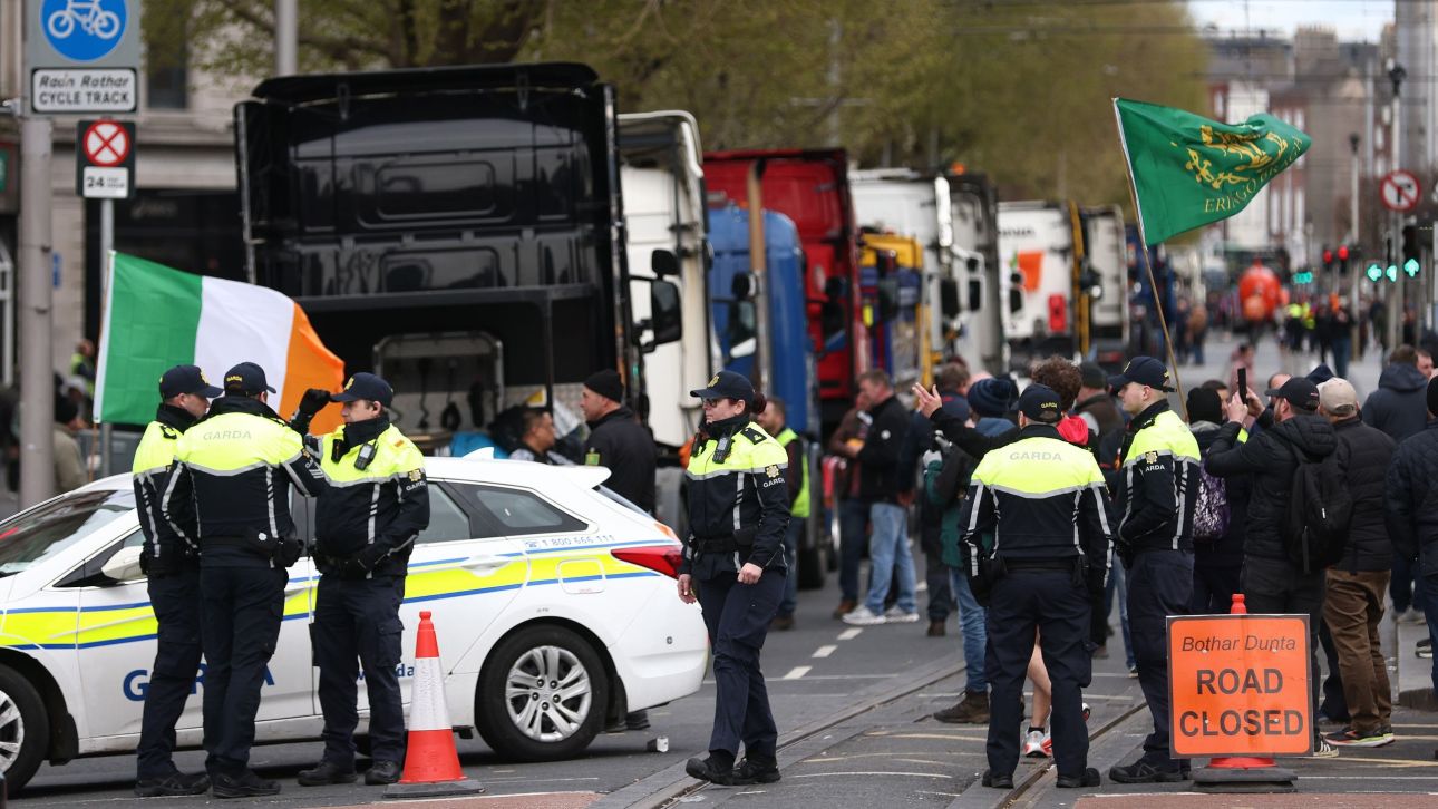 Το ένα τρίτο των βενζινάδικων της Ιρλανδίας έχει ξεμείνει από καύσιμα εν μέσω διαμαρτυριών
