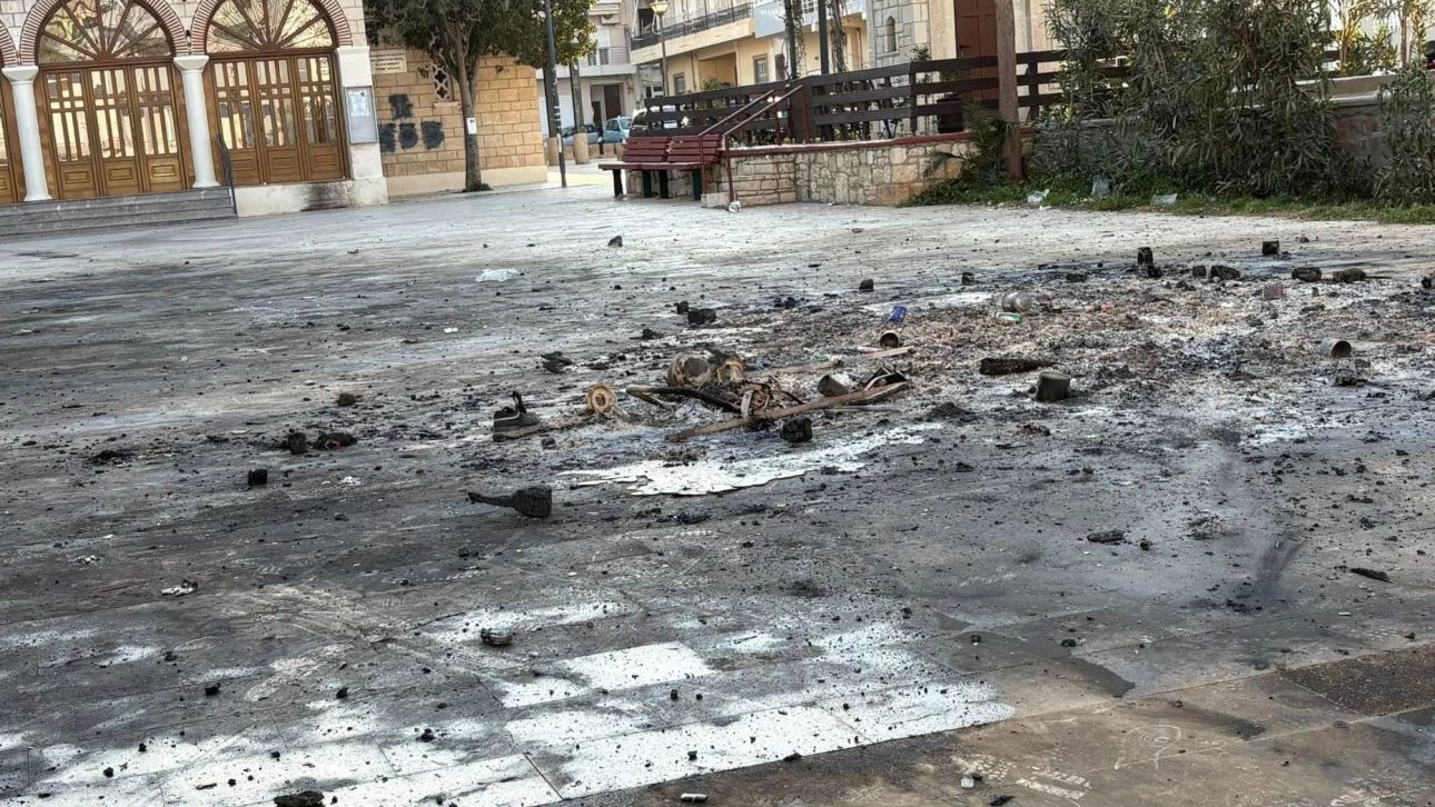 Κρήτη: Εικόνες «καταστροφής» από τα βαρελότα στο Ηράκλειο - Τεράστιες ζημιές