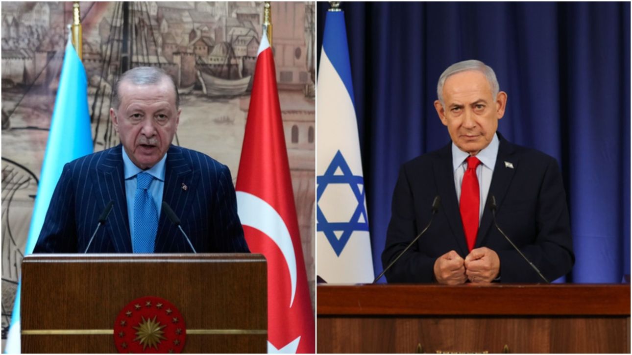 &Nu;έ&alpha; &pi;&upsilon;&rho;ά &Epsilon;&rho;&nu;&tau;&omicron;&gamma;ά&nu; &pi;&rho;&omicron;&sigmaf; &tau;&omicron;&nu; &Nu;&epsilon;&tau;&alpha;&nu;&iota;ά&chi;&omicron;&upsilon;: &laquo;&Epsilon;ί&nu;&alpha;&iota; &omicron; &chi;&alpha;&sigma;ά&pi;&eta;&sigmaf; &tau;&eta;&sigmaf; &Gamma;ά&zeta;&alpha;&sigmaf;&raquo;