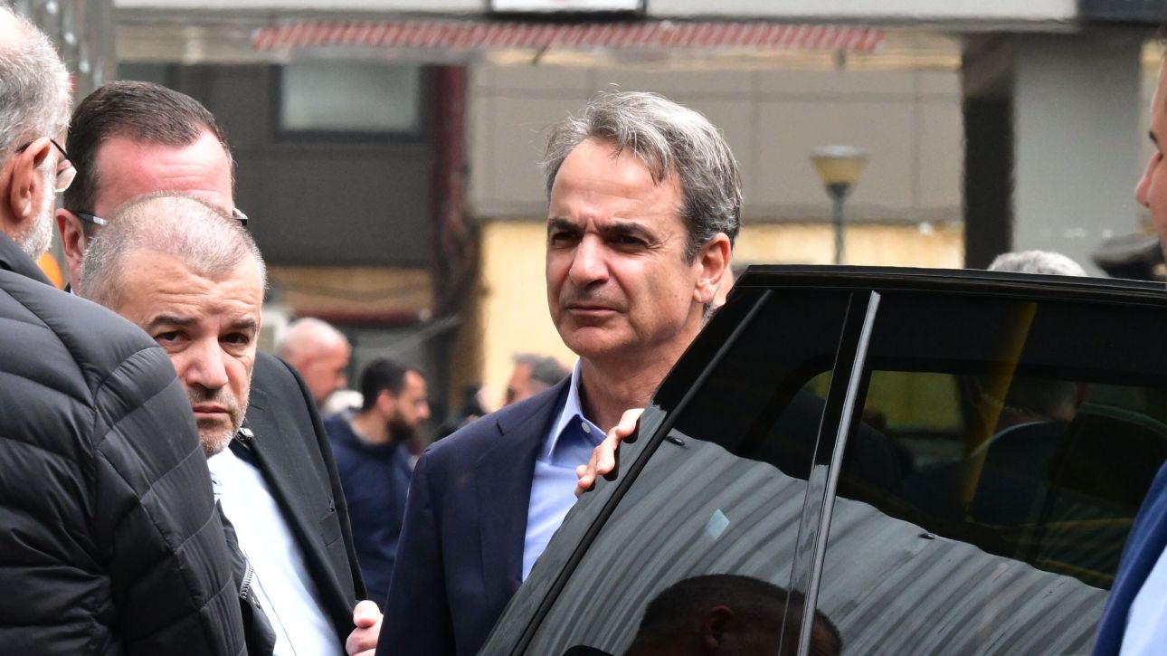 Νέα επίσκεψη Μητσοτάκη στο νοσοκομείο «Ευαγγελισμός» για τον Γιώργο Μυλωνάκη