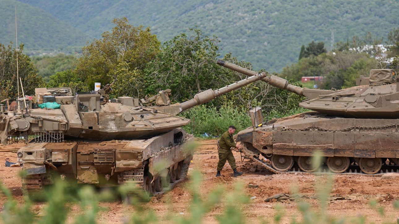 &Alpha;&pi;ό &tau;&eta; &Gamma;ά&zeta;&alpha;, &sigma;&tau;&omicron;&nu; &Lambda;ί&beta;&alpha;&nu;&omicron;: &Eta; &laquo;&kappa;ί&tau;&rho;&iota;&nu;&eta; &gamma;&rho;&alpha;&mu;&mu;ή&raquo; &tau;&omicron;&upsilon; &Iota;&sigma;&rho;&alpha;ή&lambda; &kappa;&alpha;&iota; &omicron; &epsilon;&kappa;&tau;&omicron;&pi;&iota;&sigma;&mu;ό&sigmaf; &alpha;&pi;ό 55 &lambda;&iota;&beta;&alpha;&nu;έ&zeta;&iota;&kappa;&alpha; &chi;&omega;&rho;&iota;ά