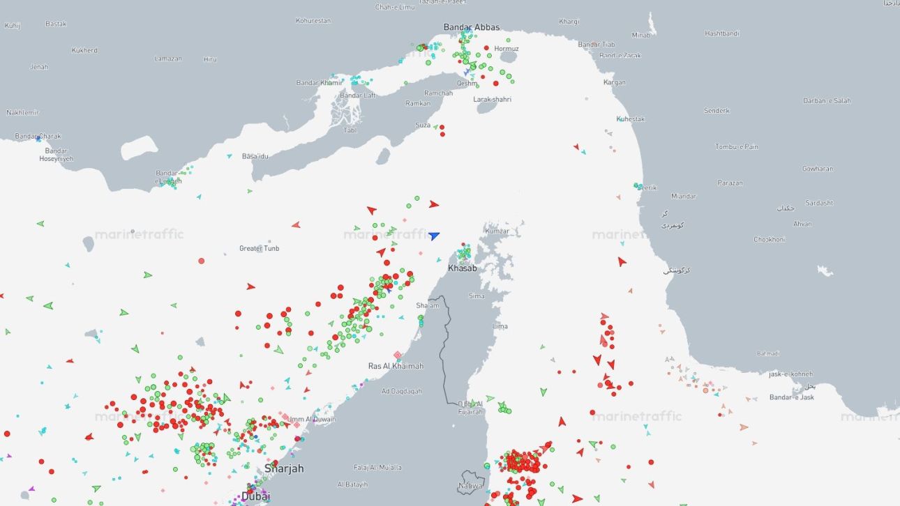 Κανένα δεξαμενόπλοιο δεν διέσχισε το Στενό του Ορμούζ την Κυριακή
