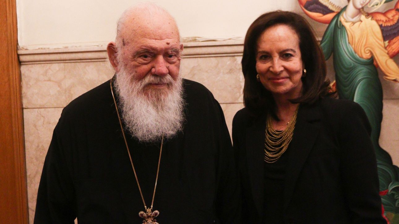 &Sigma;&upsilon;&nu;ά&nu;&tau;&eta;&sigma;&eta; &tau;&omicron;&upsilon; &Alpha;&rho;&chi;&iota;&epsilon;&pi;&iota;&sigma;&kappa;ό&pi;&omicron;&upsilon; &Iota;&epsilon;&rho;&omega;&nu;ύ&mu;&omicron;&upsilon; &mu;&epsilon; &tau;&eta;&nu; Ά&nu;&nu;&alpha; &Delta;&iota;&alpha;&mu;&alpha;&nu;&tau;&omicron;&pi;&omicron;ύ&lambda;&omicron;&upsilon;