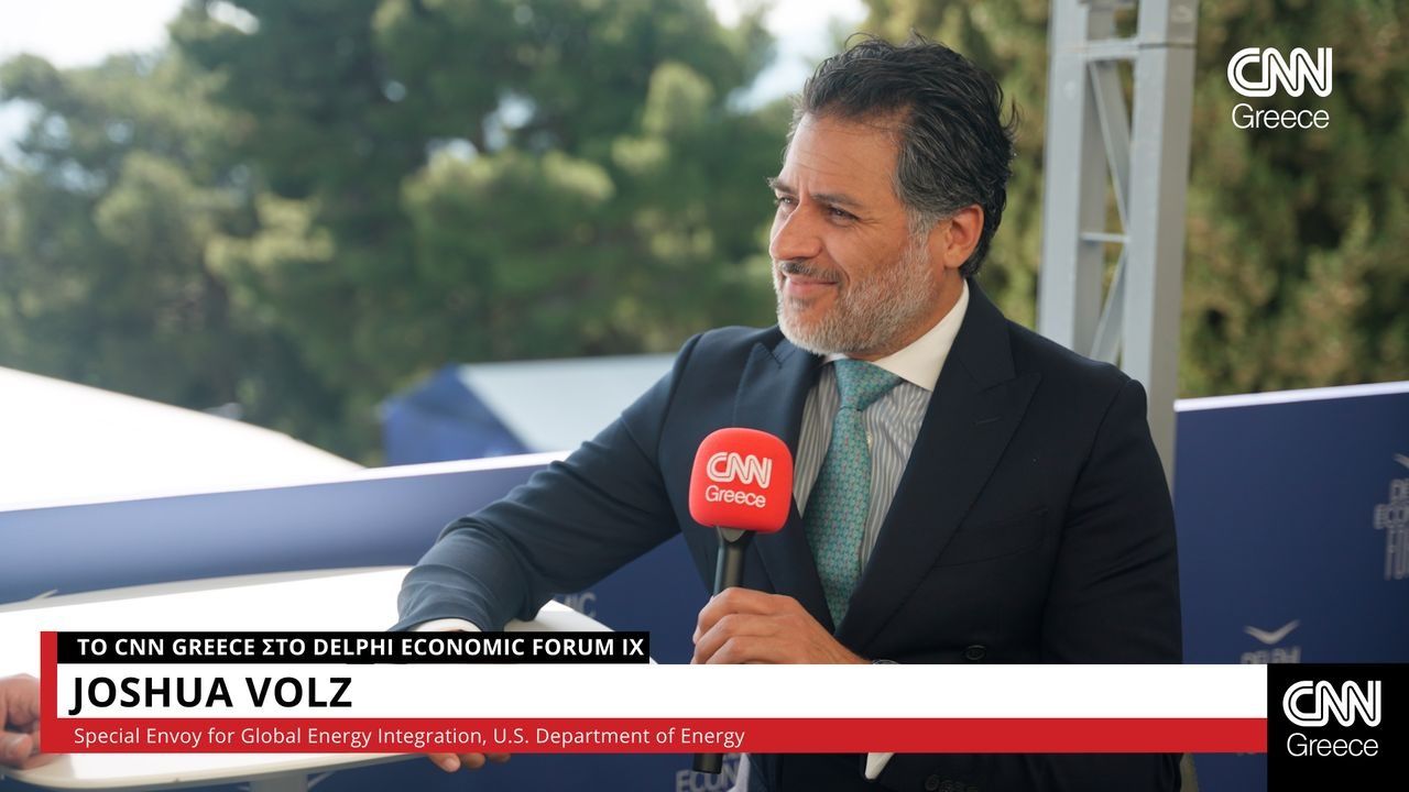 Joshua Volz στο CNN Greece: Βλέπουμε σε πραγματικό χρόνο τη σημασία της ενεργειακής ασφάλειας