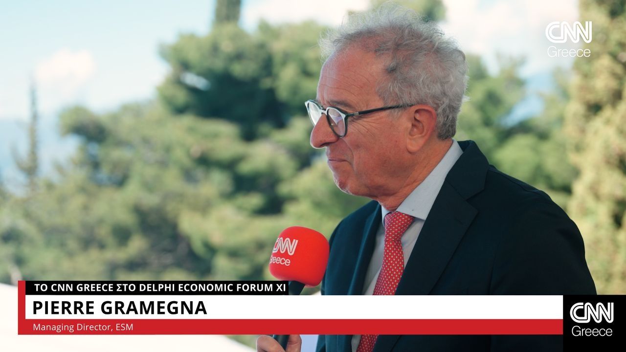 Gramegna (ESM) στο CNN Greece: Η ΕΕ είναι ενεργειακά προετοιμασμένη αλλά πρέπει να είμαστε ρεαλιστές