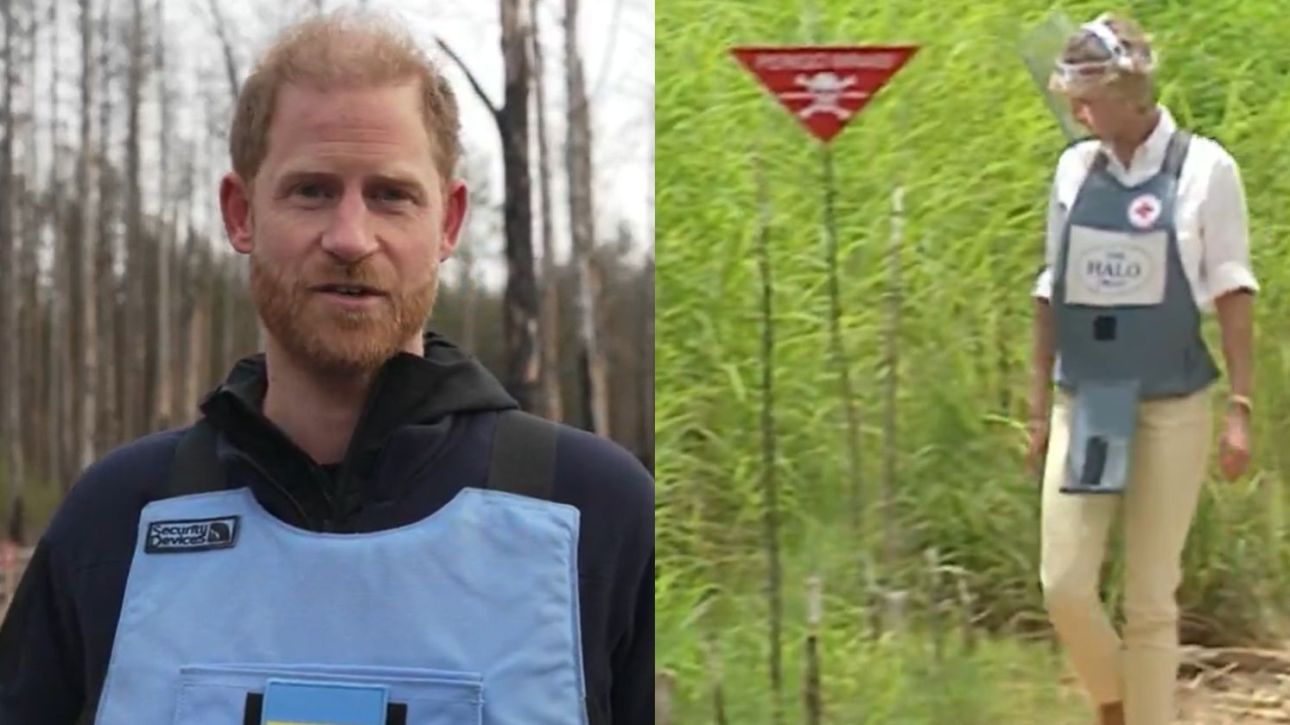 Ο πρίγκιπας Χάρι εκπαιδεύτηκε στην αποναρκοθέτηση στην Ουκρανία, 30 χρόνια μετά την Νταϊάνα