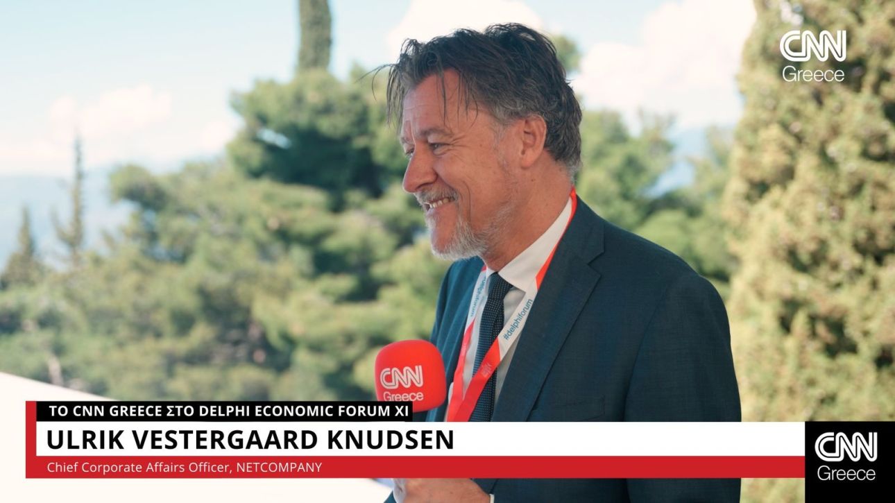 Ulrik Vestergaard Knudsen (Netcompany) στο CNN Greece: Πώς η Ευρώπη θα γίνει ψηφιακά κυρίαρχη