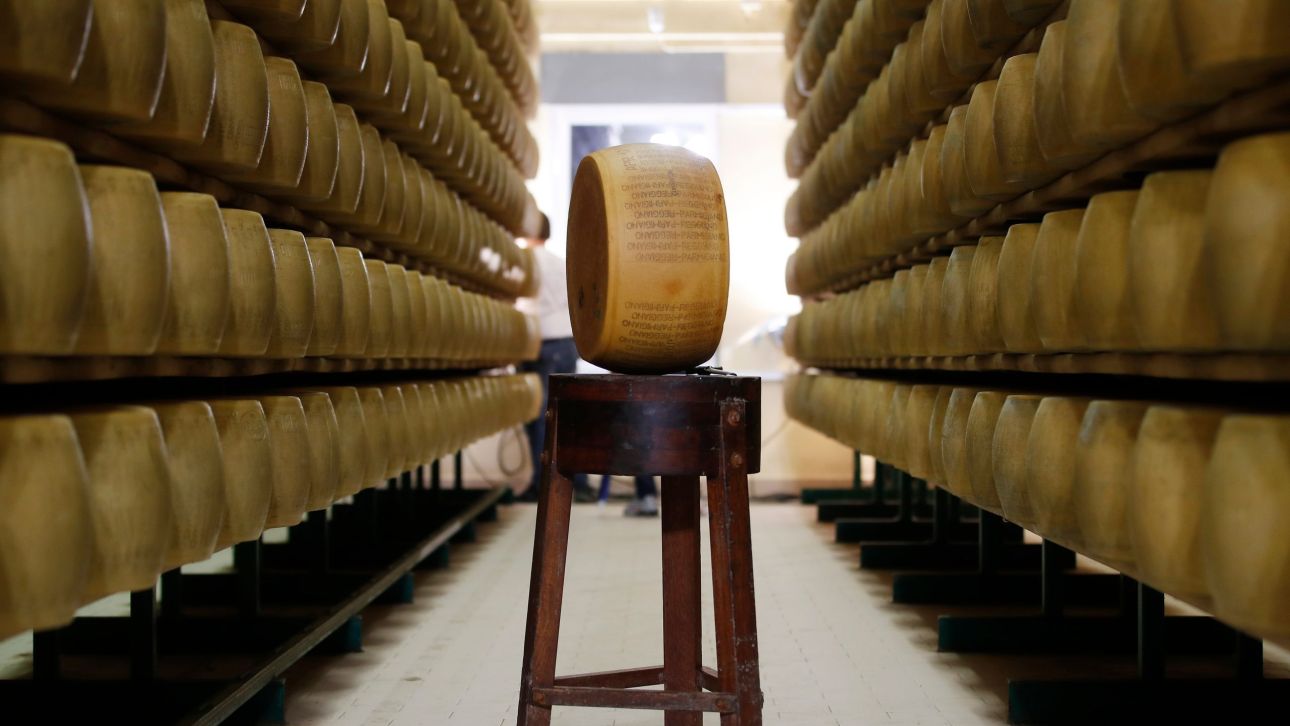 Μέσα στη μυστική «Τράπεζα Τυριών» της Ιταλίας - Πώς η παρμεζάνα μετατρέπεται σε χρυσό